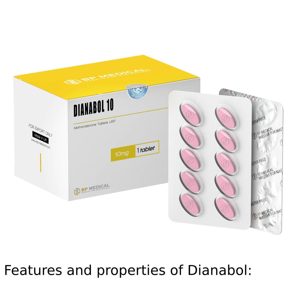Features and properties of Dianabol: